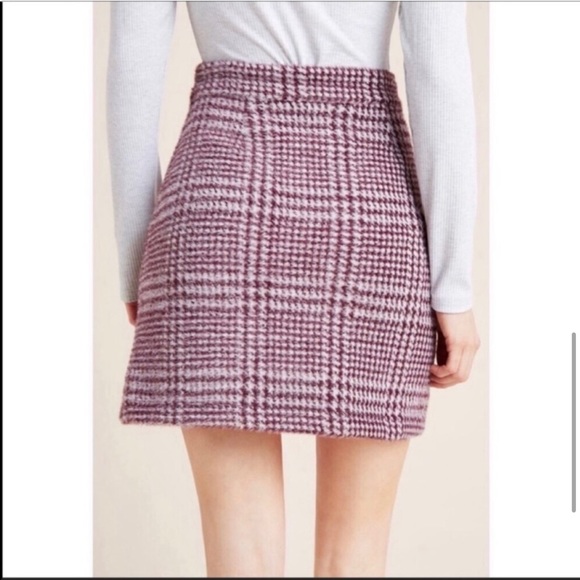 NWT Anthropologie Maeve Gregoria Textured Mini Skirt Size Large - Picture 6 of 7